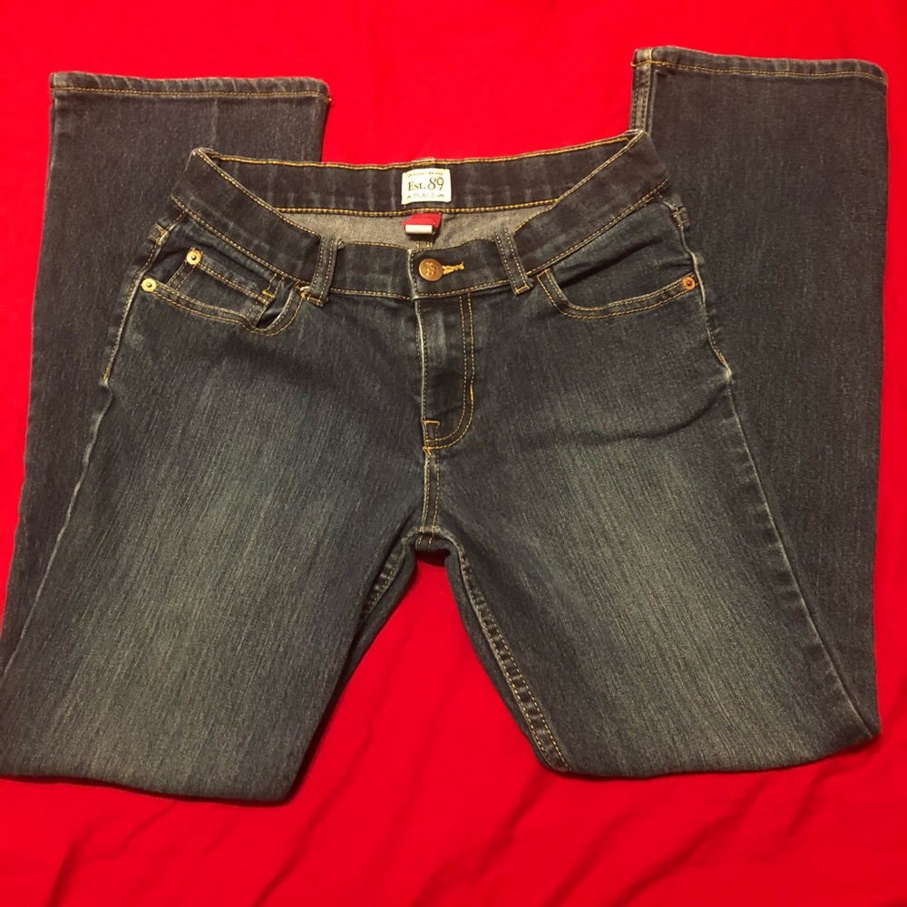 2 for $15 Girl’s Bootcut Stretch Jeans